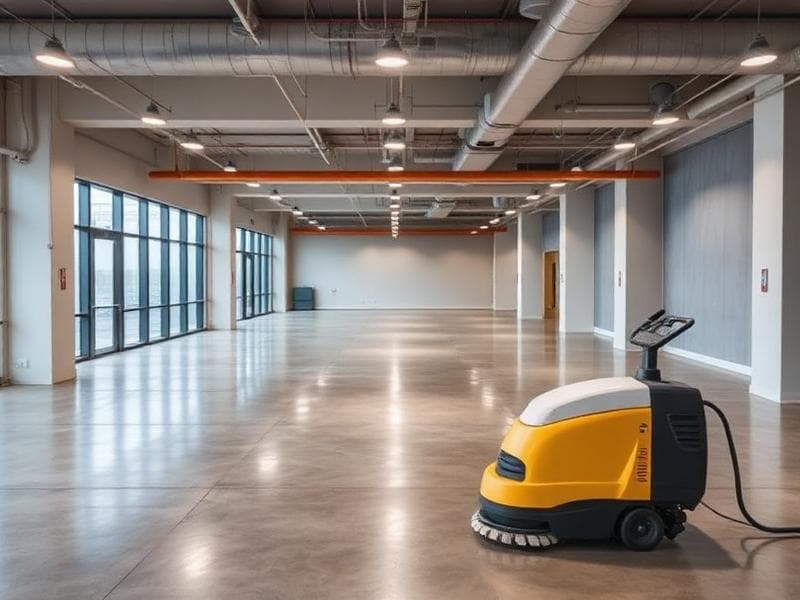 Post-construction cleaning service
